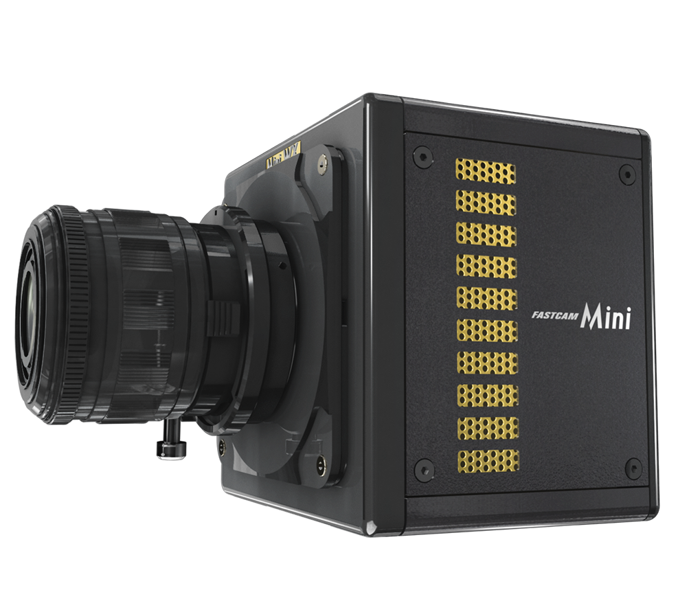 La cámara de la serie FASTCAM Mini WX es compacta, liviana y también resistente, operada en test de 100G, 10ms, 6 ejes). Esta combinación única de rendimiento de imagen de alta resolución hace que el sistema se adapte bien a una amplia gama de aplicaciones industriales y científicas. Las opciones de memoria de grabación de 8GB a 32GB permiten la captura de más de 10 segundos sin comprimir y sin interpolar a 1,000 fps con resolución de imagen Full HD.