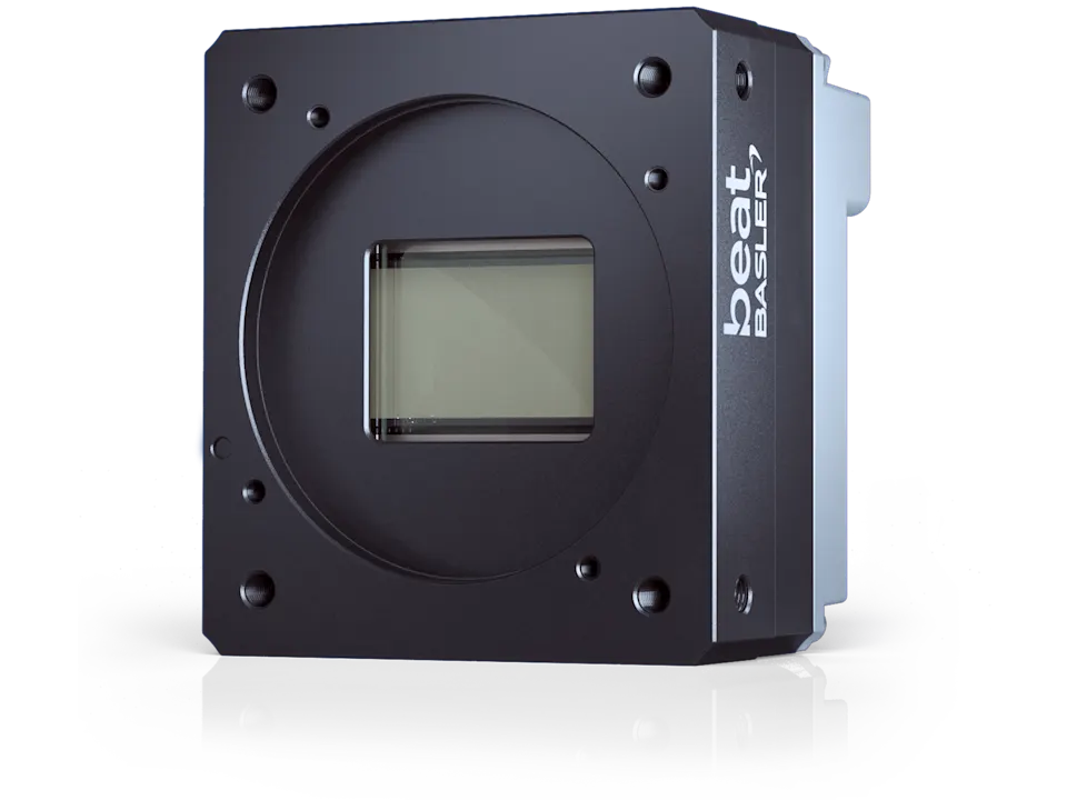 basler-beat Gracias a su sensor ams de última generación CMV12000 supersensible, que supera con creces la que ofrecen los sensores CMOS más antiguos y es fácilmente comparable con la calidad de imagen de las cámaras con sensor CCD, las cámaras de la serie beat de Basler ofrecen una alta velocidad y una calidad de imagen superior incluso a altas velocidades de captura de imágenes y resoluciones elevadas.
