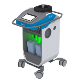 Peroxide biodecontamination is a process used to eliminate microorganisms (bacteria, viruses, fungi, spores) from surfaces, equipment or closed environments by using hydrogen peroxide (H₂O₂) in vapor or aerosol form.
