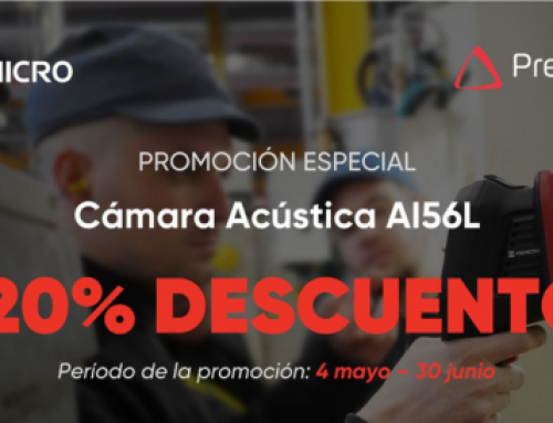 Promoción exclusiva: 20% de descuento en la cámara acústica AI56L